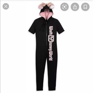 Walt Disney world Sequin Rose Gold Onsie Pajama